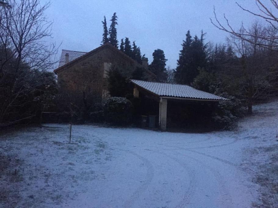 Grande Maison Familiale En Pierres Sud Ardeche Lalevade-dʼArdèche Exterior foto
