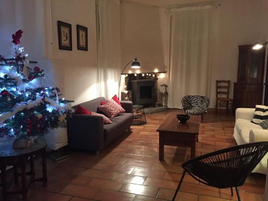 Grande Maison Familiale En Pierres Sud Ardeche Lalevade-dʼArdèche Exterior foto